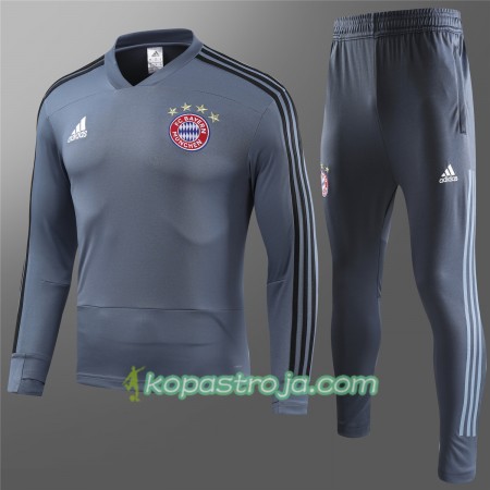 FC Bayern München Tränings Sweatshirtställ Grå 2018/19